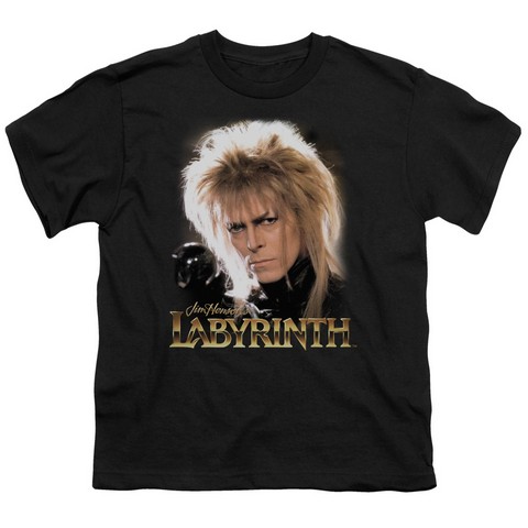 Labyrinth-Jareth Short Sleeve Youth 18-1 Tee- Black - XL