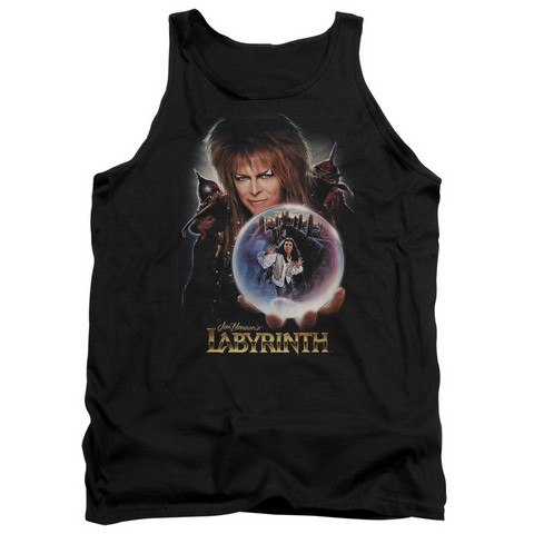 Labyrinth-I Have A Gift Adult Tank Top- Black - Large