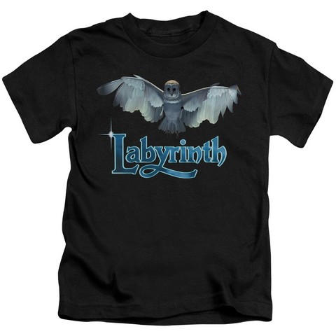 Labyrinth-Title Sequence Short Sleeve Juvenile 18-1 Tee- Black - Large 7