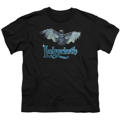 Labyrinth-Title Sequence Short Sleeve Youth 18-1 Tee- Black - Small
