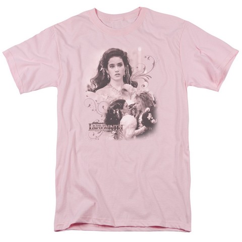 Labyrinth-Sarah Short Sleeve Adult 18-1 Tee- Pink - 4X