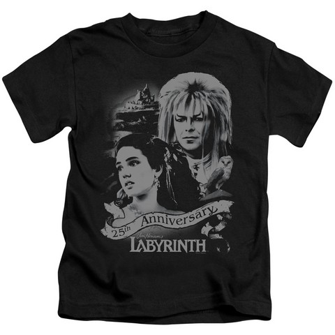Labyrinth-Anniversary Short Sleeve Juvenile 18-1 Tee- Black - Small 4