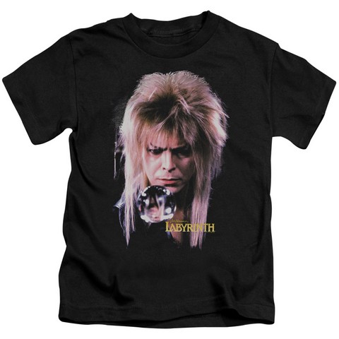 Labyrinth-Goblin King Short Sleeve Juvenile 18-1 Tee- Black - Large 7