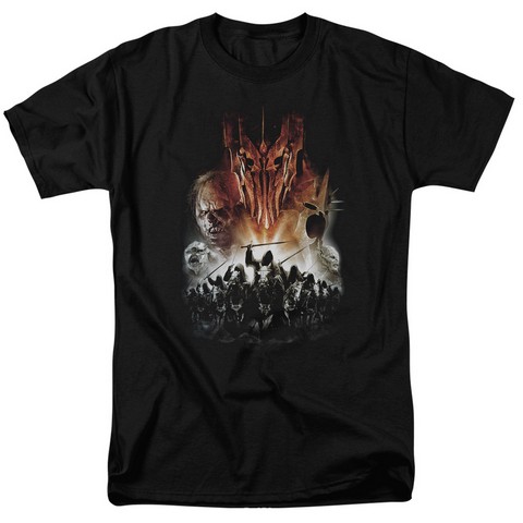 Lor-Evil Rising Short Sleeve Adult 18-1 Tee- Black - Small