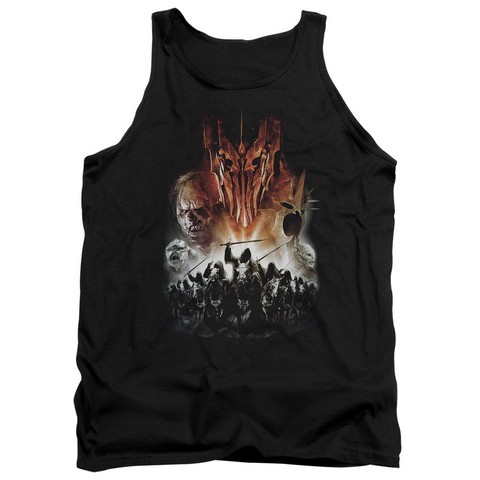 Lor-Evil Rising Adult Tank Top- Black - 2X