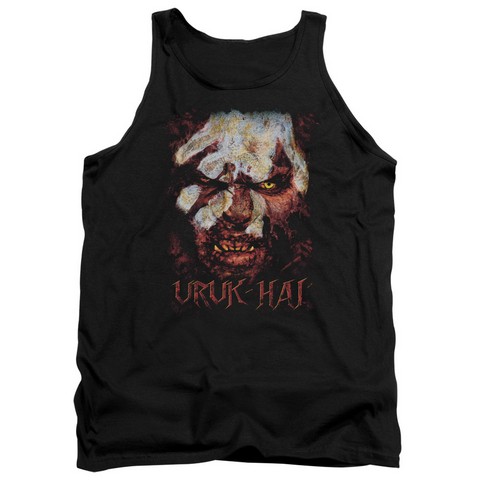 Lor-Uruk Hai Adult Tank Top- Black - Small