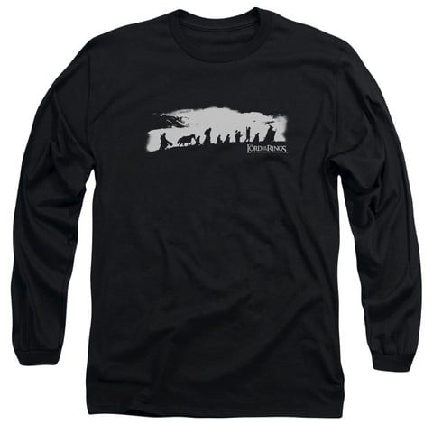 Lor-The Fellowship Long Sleeve Adult 18-1 Tee- Black - 2X