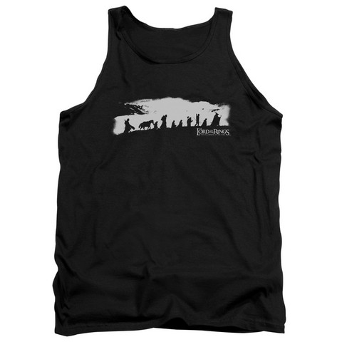 Lor-The Fellowship Adult Tank Top- Black - 2X