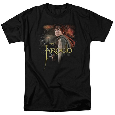 Lor-Frodo Short Sleeve Adult 18-1 Tee- Black - 3X