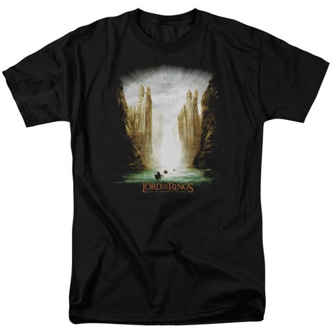 Lor-Kings Of Old Short Sleeve Adult 18-1 Tee- Black - Medium