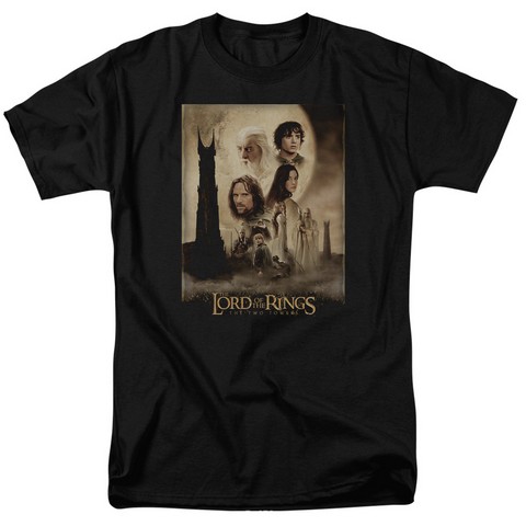 Lor-Tt Poster Short Sleeve Adult 18-1 Tee- Black - 3X