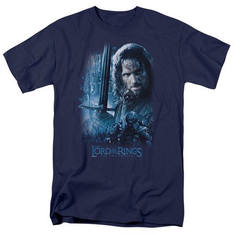 Lor-King In The Making Short Sleeve Adult 18-1 Tee- Navy - 2X
