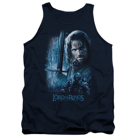Lor-King In The Making Adult Tank Top- Navy - Medium