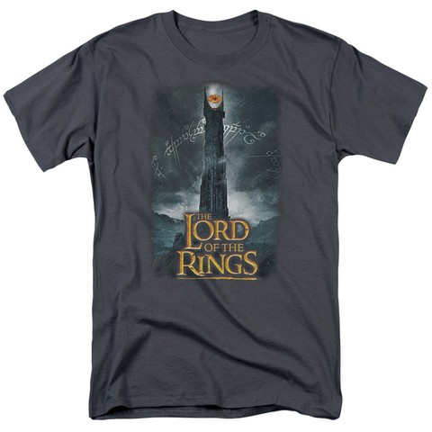 Lor-Always Watching Short Sleeve Adult 18-1 Tee- Charcoal - Medium