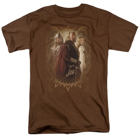 Lor-Rohan Royalty Short Sleeve Adult 18-1 Tee, Coffee - Medium