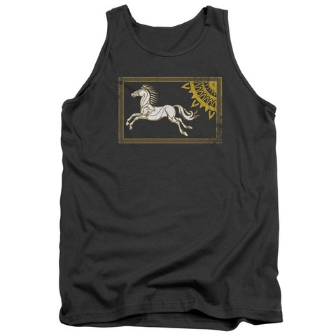 Lor-Rohan Banner Adult Tank Top- Charcoal - Medium