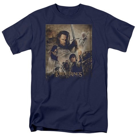 Lor-Rotk Poster Short Sleeve Adult 18-1 Tee- Black - Medium
