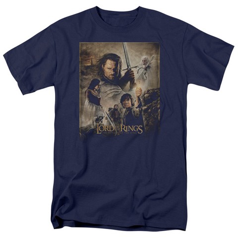 Lor-Rotk Poster Short Sleeve Adult 18-1 Tee- Black - 2X