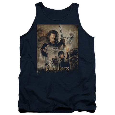 Lor-Rotk Poster Adult Tank Top- Black - Medium