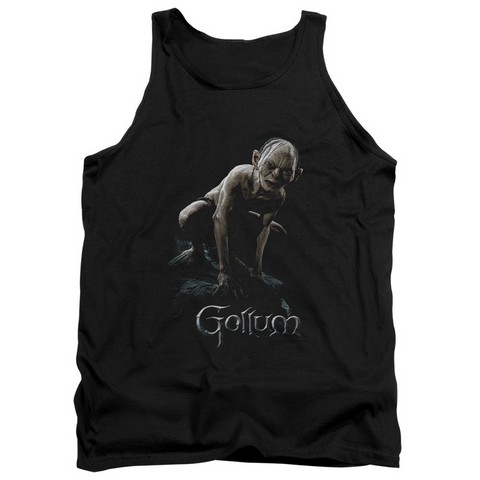 Lor-Gollum Adult Tank Top- Black - XL