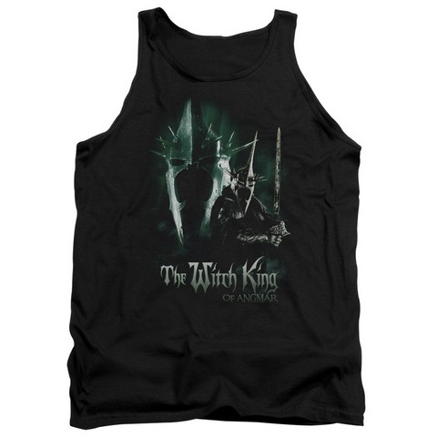 Lor-Witch King Adult Tank Top- Black - XL