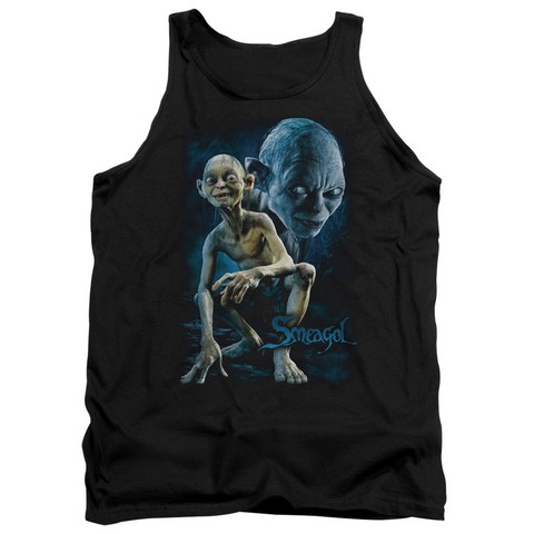 Lor-Smeagol Adult Tank Top- Black - XL