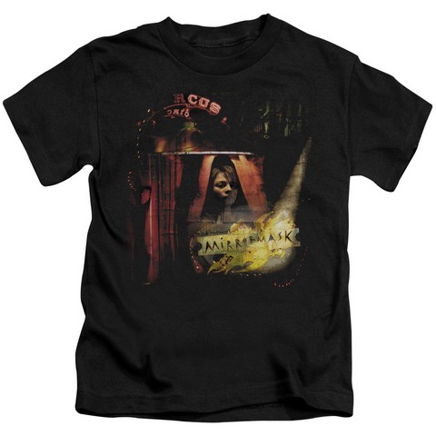 Mirrormask-Big Top Poster Short Sleeve Juvenile 18-1 Tee, Black - Large 7