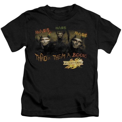 Mirrormask-Hungry Short Sleeve Juvenile 18-1 Tee- Black - Large 7