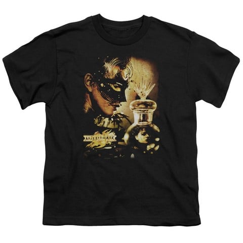 Mirrormask-Trapped Short Sleeve Youth 18-1 Tee- Black - Small