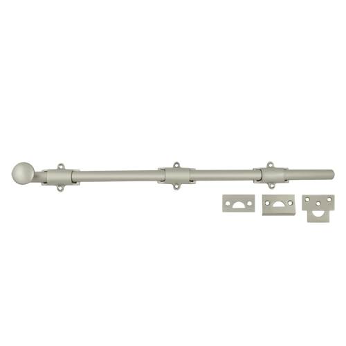 Picture of Deltana 18SB15 18 in. Heavy Duty Surface Bolt- Satin Nickel - Solid 