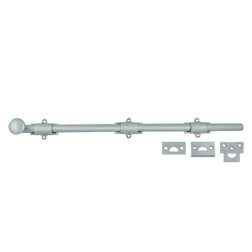 18SB26D 18 in. Heavy Duty Surface Bolt, Satin Chrome - Solid