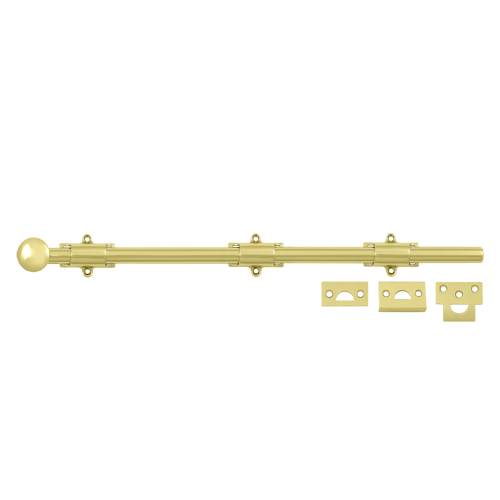 18SB3 18 in. Heavy Duty Surface Bolt- Bright
