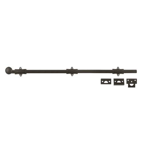 Picture of Deltana 24SB10B 24 in. Heavy Duty Surface Bolt- Oil Rubbed Bronze - Solid 