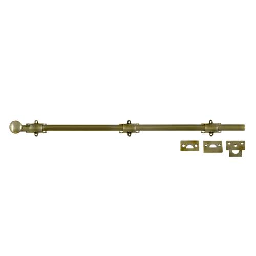 24SB5 24 in. Heavy Duty Surface Bolt- Antique