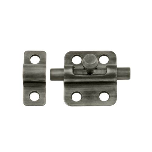 Picture of Deltana 2BBU15A 2 in. Barrel Bolt, Antique Nickel - Solid Brass
