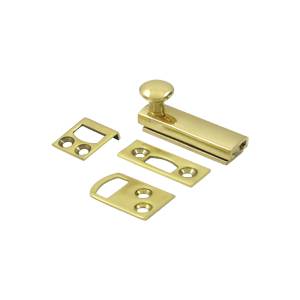 2SBCS3 2 in. Heavy Duty Surface Bolt with Concealed Screw- Bright