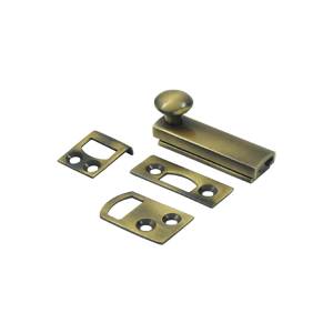 2SBCS5 2 in. Heavy Duty Surface Bolt with Concealed Screw- Antique