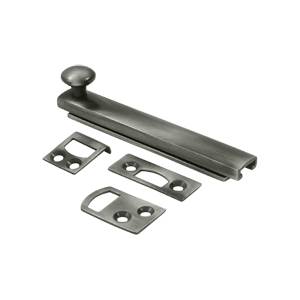 Picture of Deltana 4SBCS15A 4 in. Heavy Duty Surface Bolt with Concealed Screw- Antique Nickel - Solid 