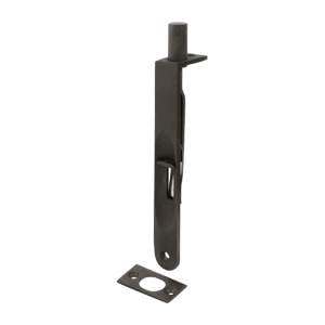 Picture of Deltana 6FBR10B 6 in. Heavy Duty Flush Bolt Round- Oil Rubbed Bronze - Solid Brass
