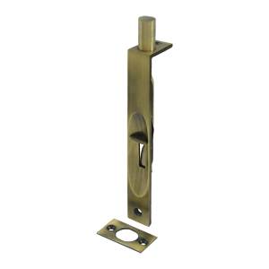 Picture of Deltana 6FBS5 6 in. Heavy Duty Square Flush Bolt- Antique 