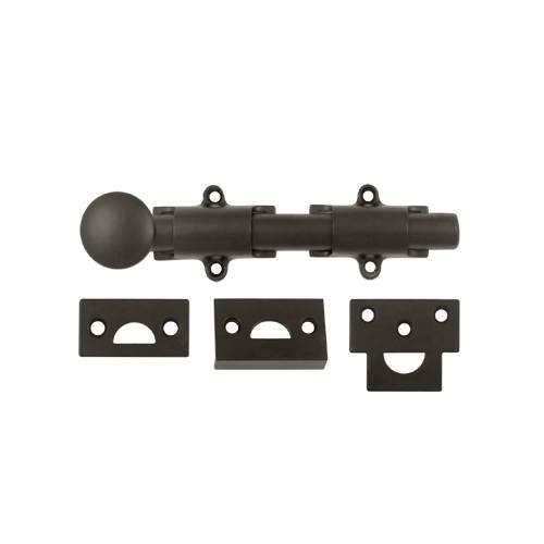 Picture of Deltana 6SB10B 6 in. Heavy Duty Surface Bolt- Oil Rubbed Bronze - Solid 