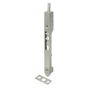 Picture of Deltana 7FBR15 7 in. Heavy Duty Flush Bolt- Satin Nickel - Solid 