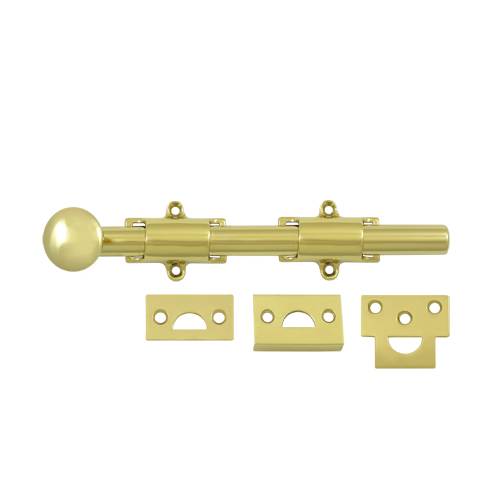 Picture of Deltana 8SB3 8 in. Heavy Duty Surface Bolt- Bright 