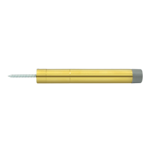 Extension Baseboard Door Bumper, Solid Brass Lifetime Brass