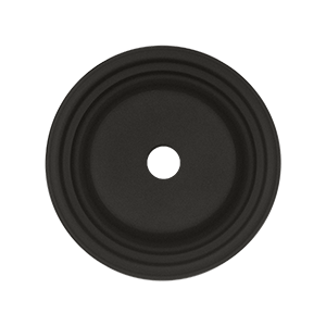 BPRC150U10B 1.5 in. Diameter Base Plate for Knobs- Oil Rubbed Bronze - Solid