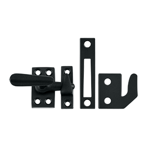 Picture of Deltana CF066U19 Casement Fastener Window Lock- Small - Black - Solid 