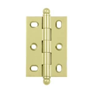 CHA2517U3-UNL 2.5 x 1.68 in. Adjustable with Ball Tips, Unlacquered Bright Brass - Solid Brass - Pack of 2