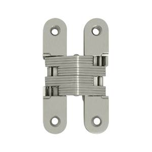 DCH216U15 4.62 x 1 in. Hinge, Satin Nickel - Solid Brass - Pack of 2