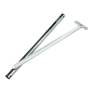 DCSM10U26 Overhead Door Holder, Bright Chrome - Solid
