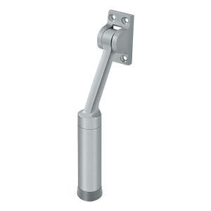 DHK7U26D 7 in. Heavy Duty Kickdown Holder, Satin Chrome - Solid Brass